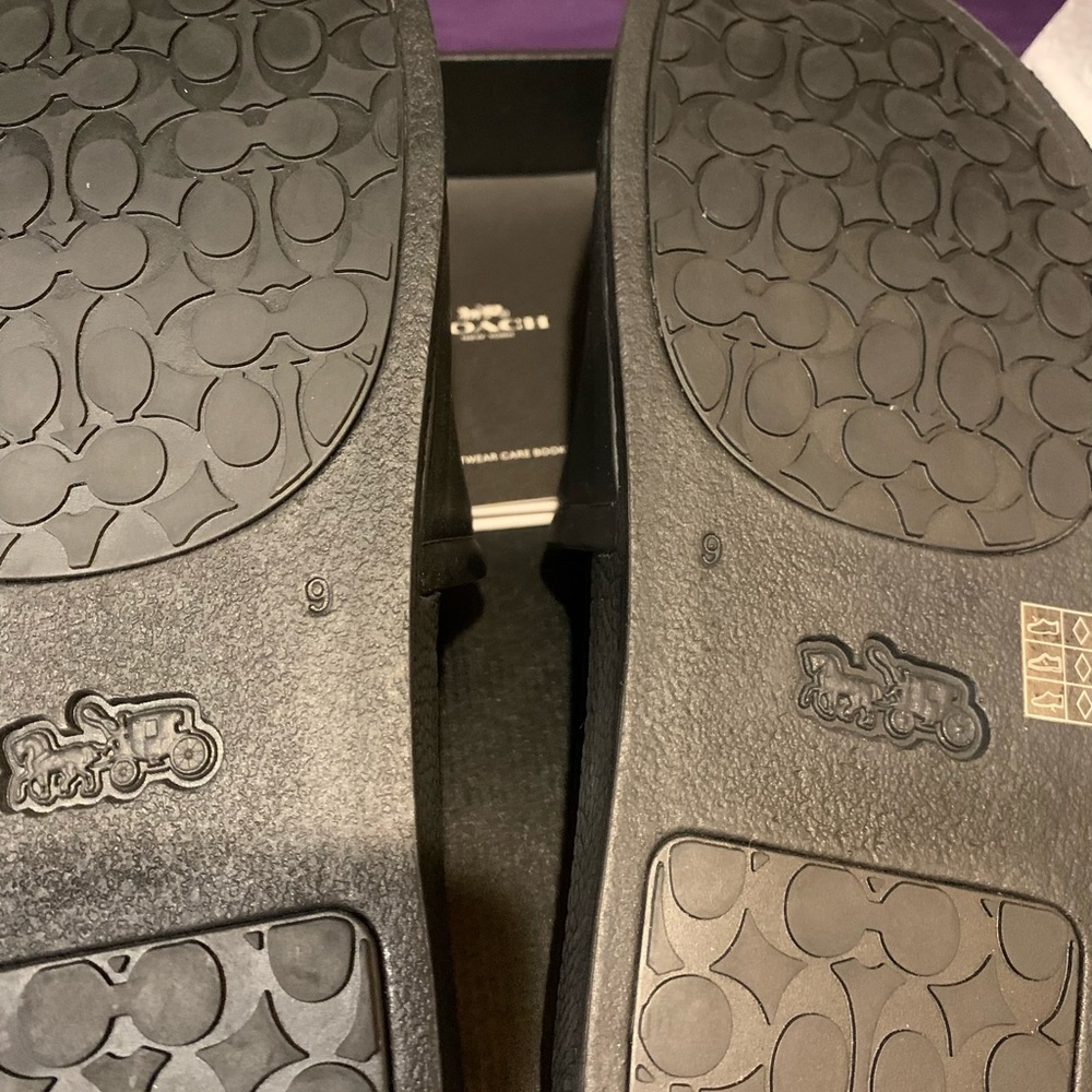 NIB Coach Ulla Rubber Slides - Picture 4 of 4